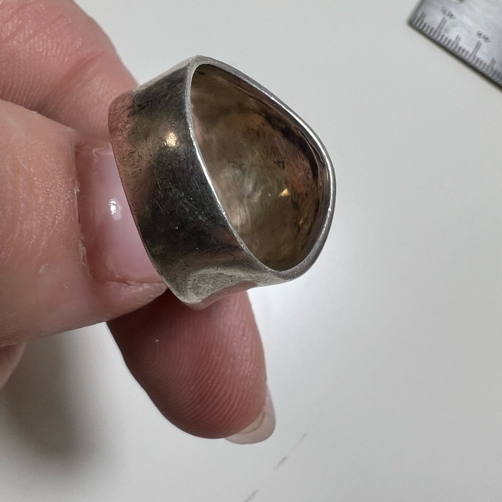 Vintage Sterling silver ring - Picture 13 of 15